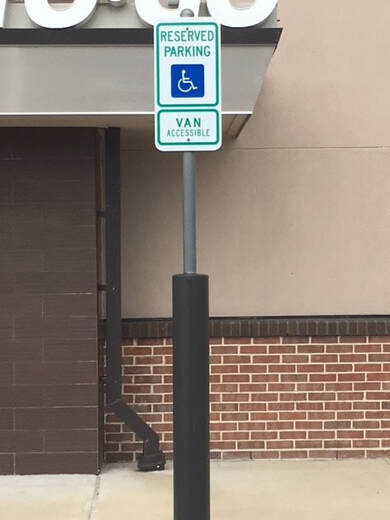 Metal Signs For Your Parking Lot Installed In Grand Prairie